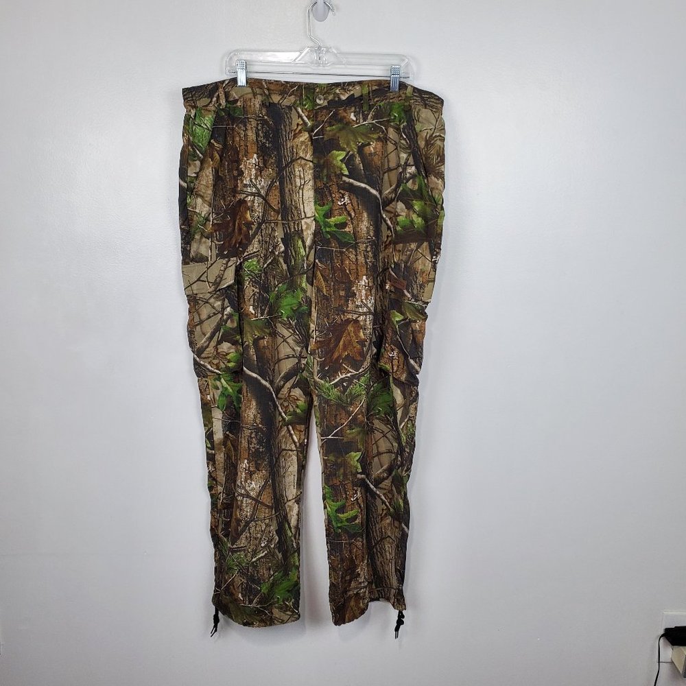 Field & Stream Realtree Lightweight Camo Camouflage Cargo Hunting Pants Size XL